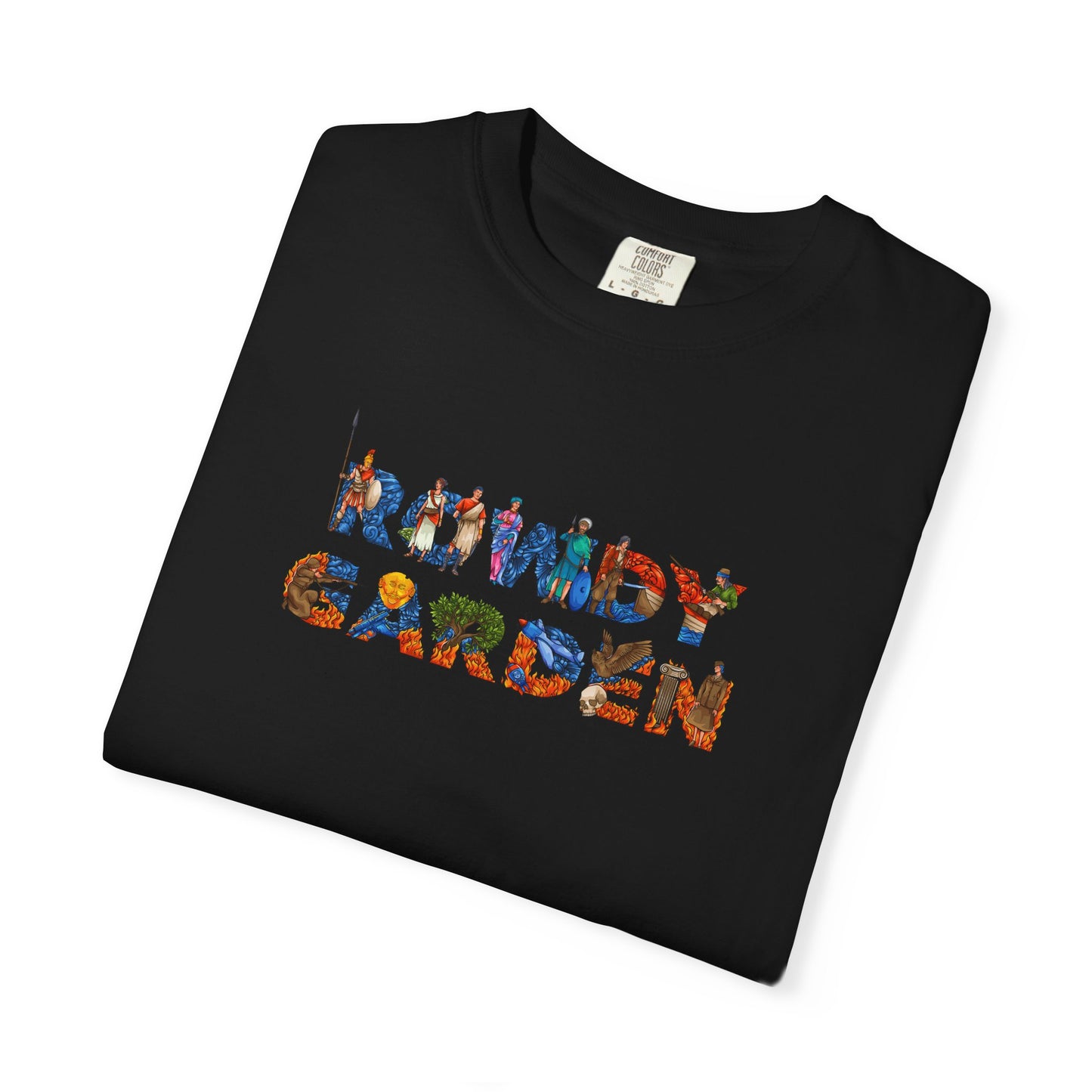 Rowdy Garden Animated Typography T-Shirts