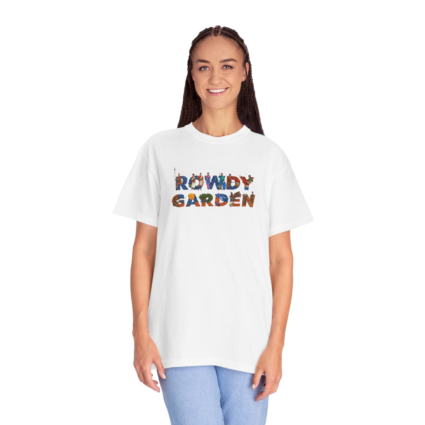 Rowdy Garden Animated Typography T-Shirts