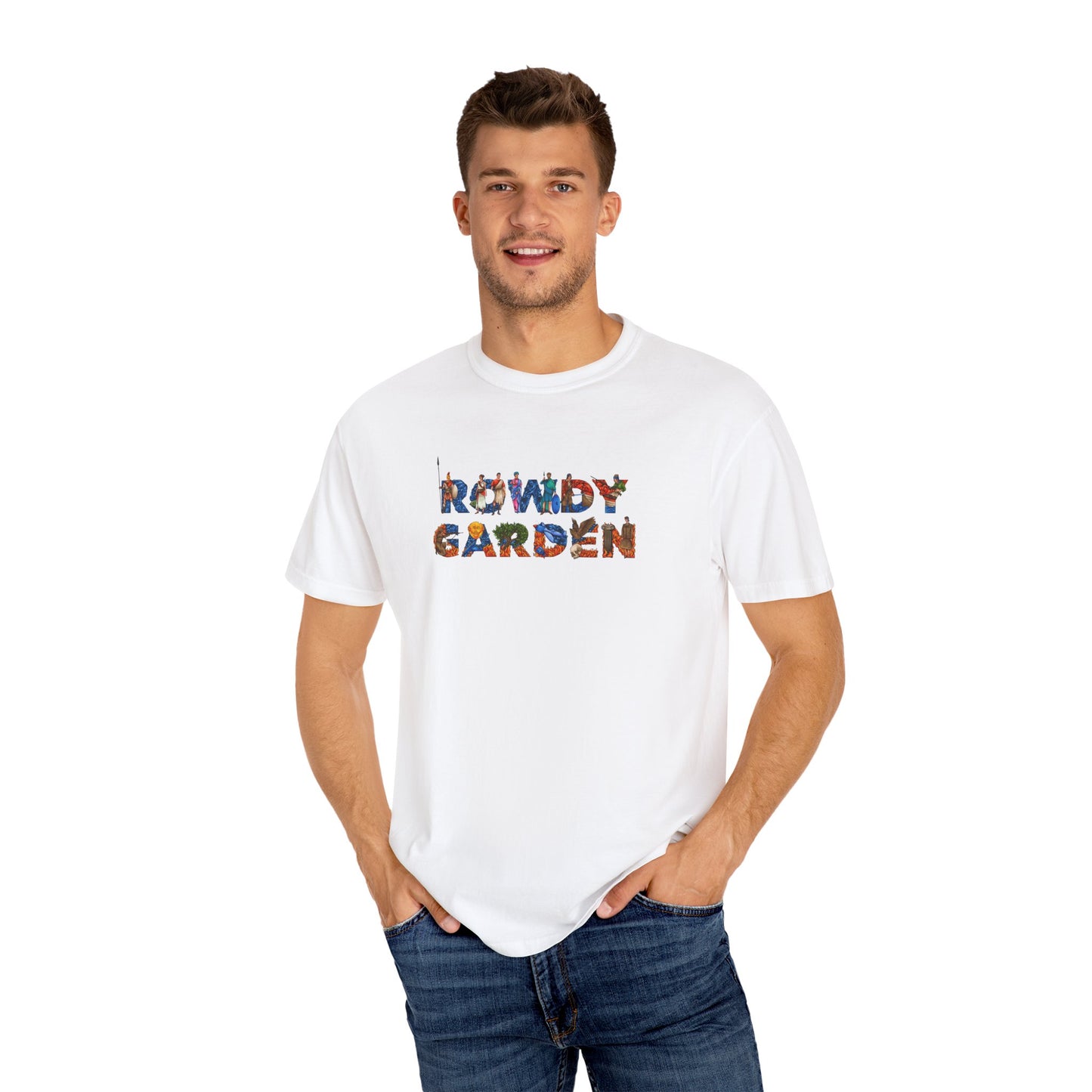 Rowdy Garden Animated Typography T-Shirts