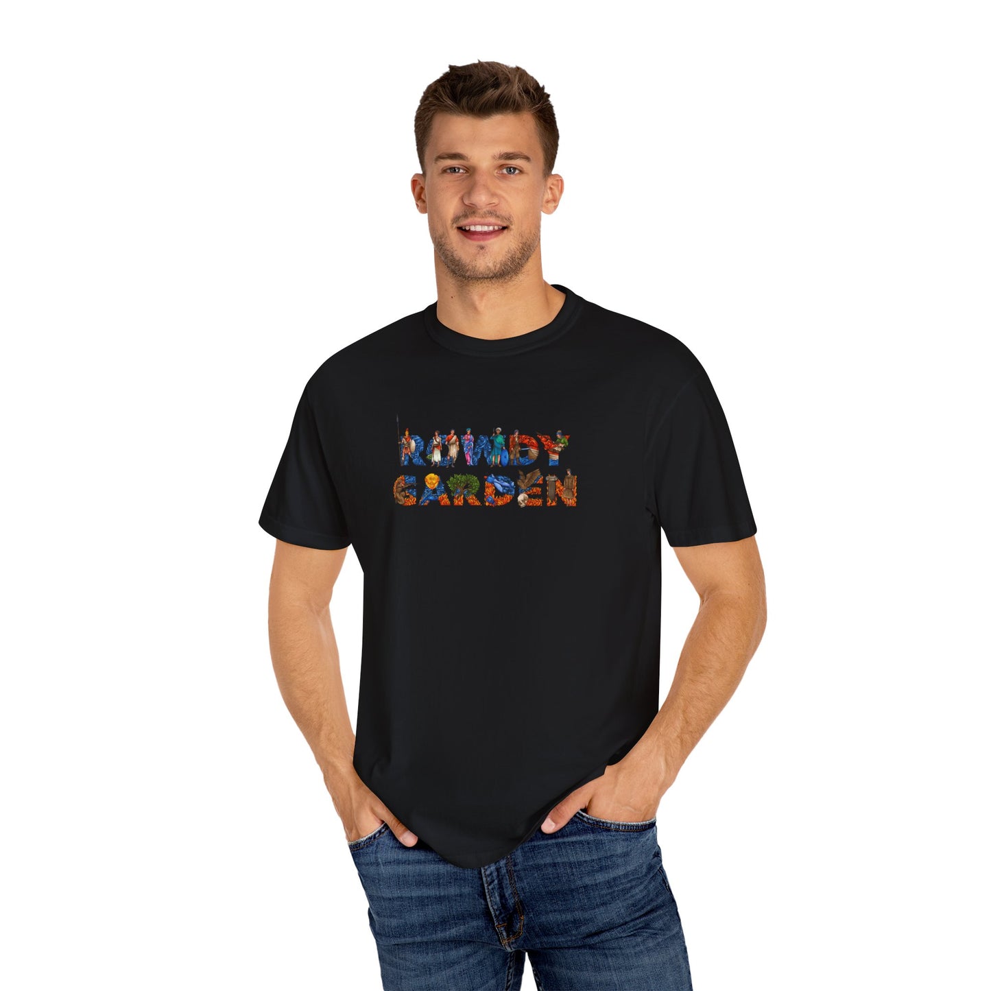 Rowdy Garden Animated Typography T-Shirts