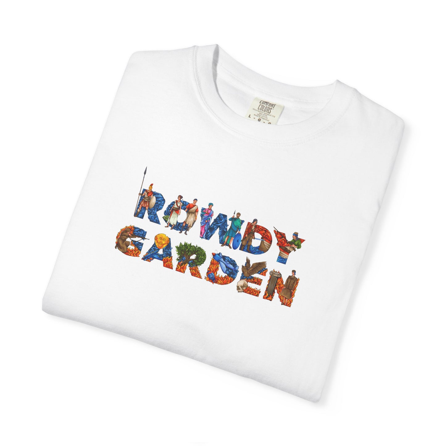 Rowdy Garden Animated Typography T-Shirts