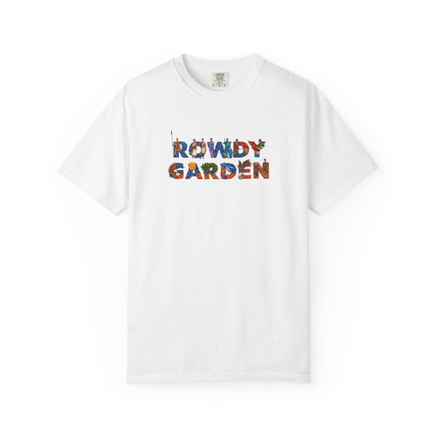 Rowdy Garden Animated Typography T-Shirts